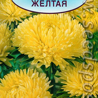 Астра Букетная Желтая, 0,3 г